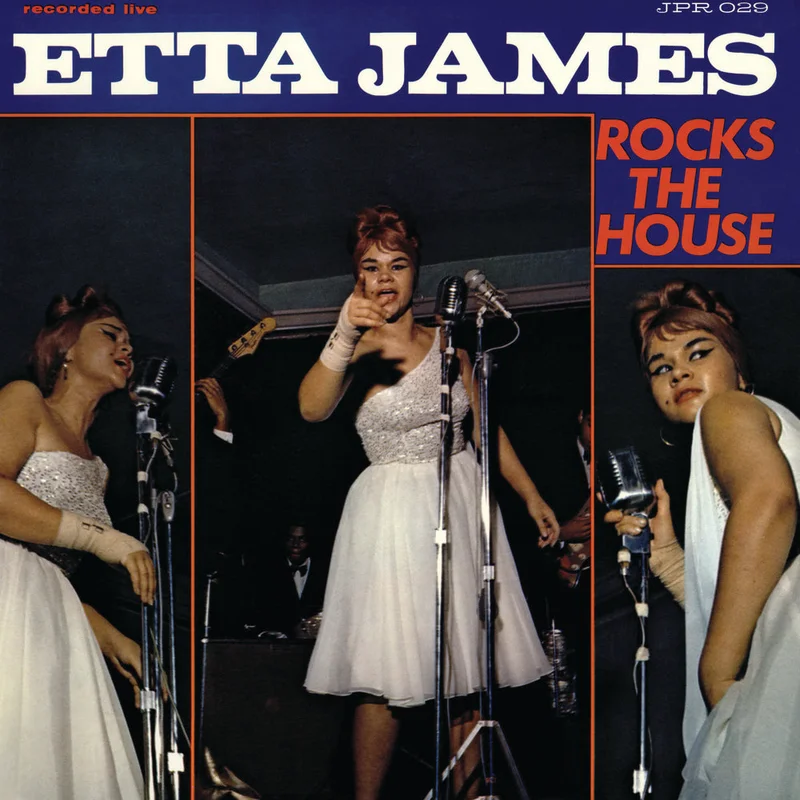 Etta James  Etta James Rocks The House (Blue vinyl)