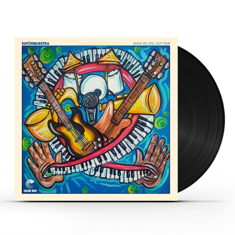 Euforquestra - While We Still Got Time (LP) Blue