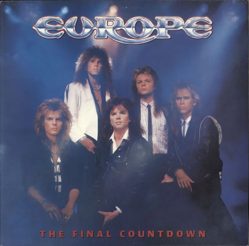 Europe The Final Countdown UK Vinyl LP