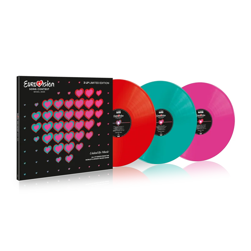 Eurovision Song Contest Basel 2025: Colour Vinyl 3LP