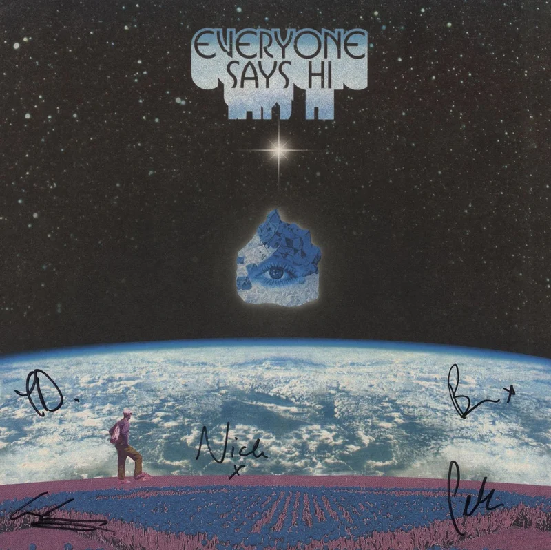 Everyone Says Hi Everyone Says Hi - White Vinyl - Autographed UK Vinyl LP