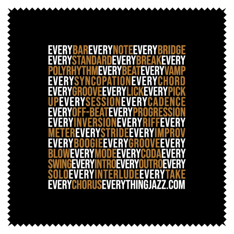 Everything Jazz Microfiber Cloth