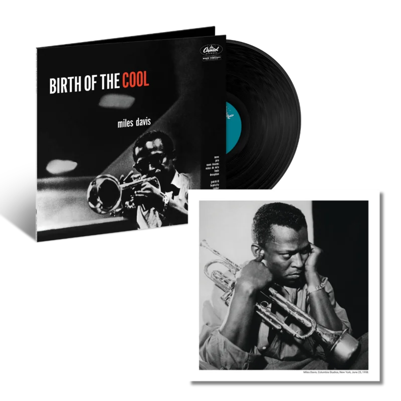 Exclusive: Birth Of The Cool (Blue Note Tone Poet Series) 1LP + 12" x 12" Miles Davis Litho Print (1958)