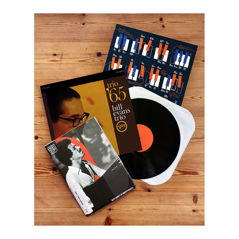 Exclusive Bundle: Bill Evans: Trio '65 + Posterzine: The Piano Issue + Limited Edition 12 x 12 print