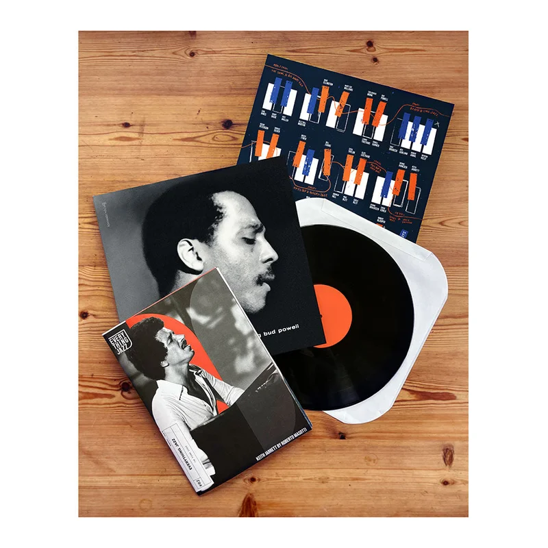 Exclusive Bundle: Bud Powell: The Amazing Bud Powell + Posterzine: The Piano Issue + Limited Edition 12 x 12 print