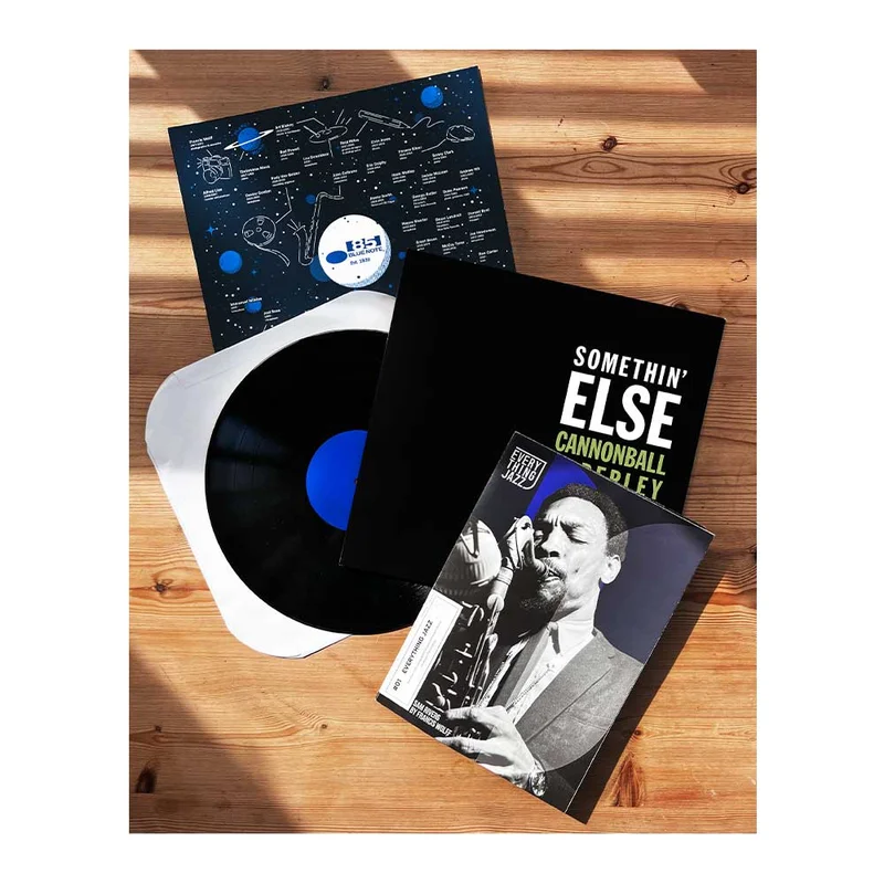 Exclusive Bundle: Cannonball Adderley: Somethin' Else + Posterzine: Blue Note Records + Limited Edition 12 x 12 print