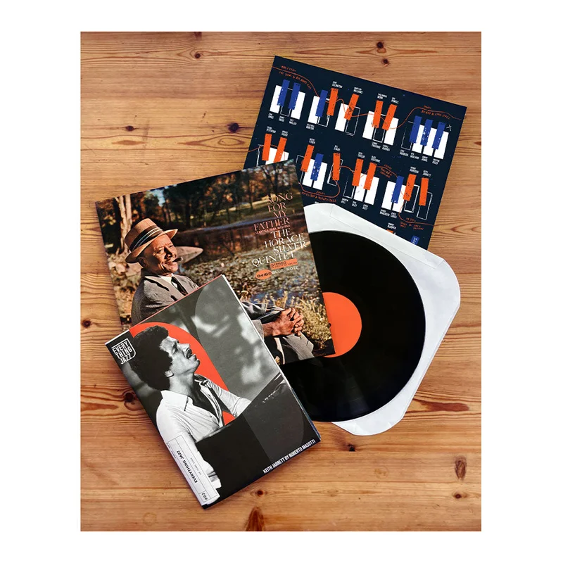 Exclusive Bundle: Horace Silver: Song For My Father LP + Posterzine: The Piano Issue + Limited Edition 12 x 12 print
