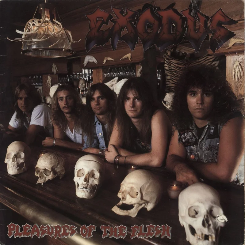 Exodus Pleasures Of The Flesh UK Vinyl LP