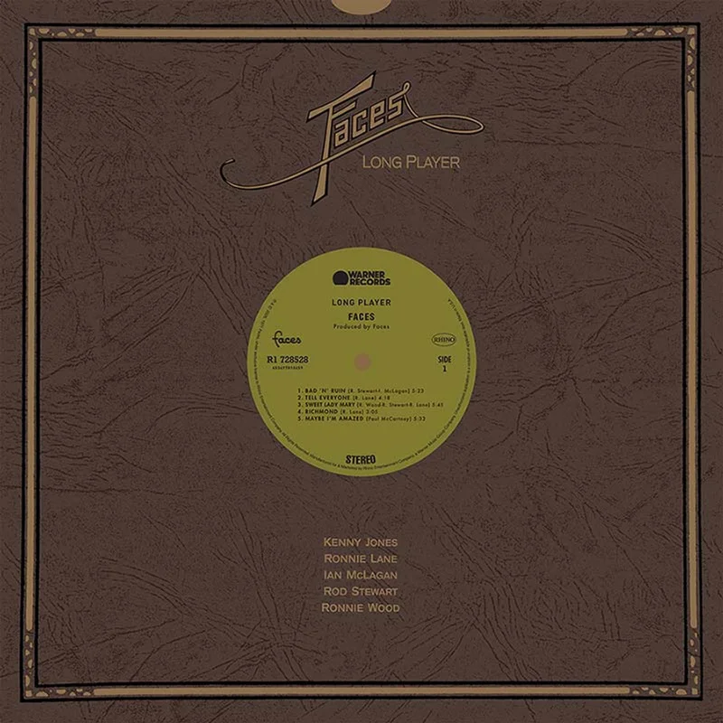 Faces - Long Player - LP
