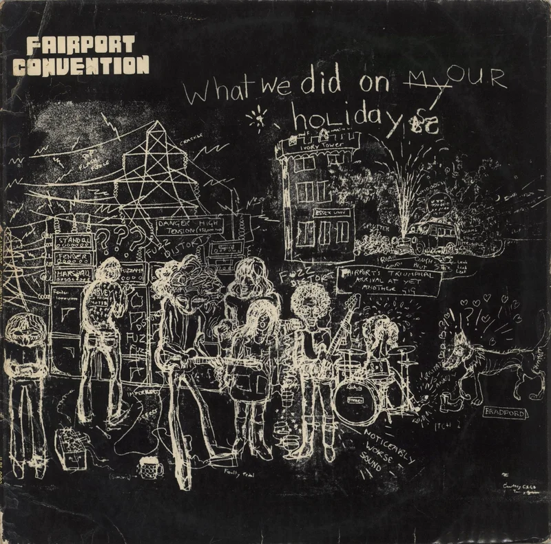 Fairport Convention What We Did On Our Holidays - 1st - G UK Vinyl LP