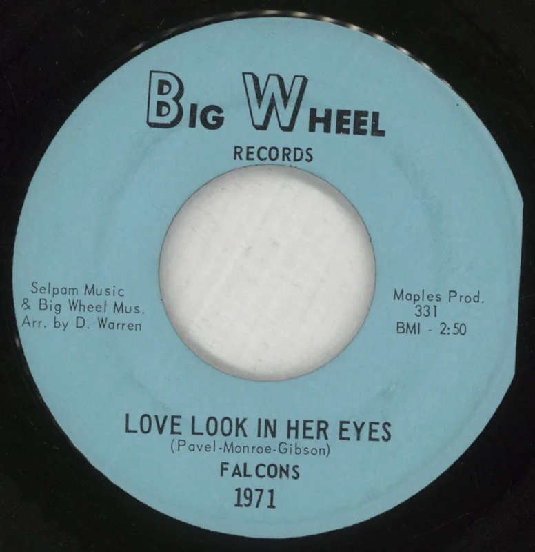 Falcons Love Look In Her Eyes US 7" vinyl