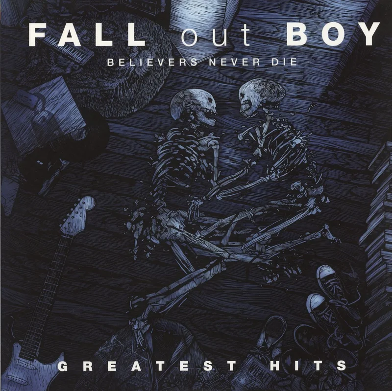 Fall Out Boy Believers Never Die: Greatest Hits UK 2-LP vinyl set