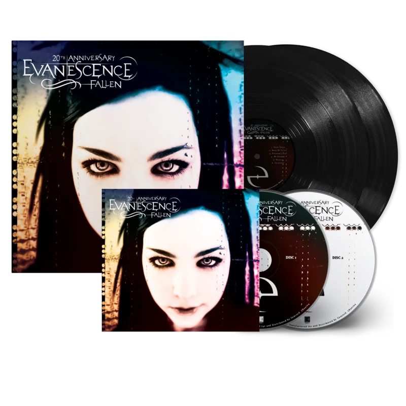Fallen - 20th Anniversary Edition (2-LP Black Vinyl) + 20th Anniversary Edition (2-CD) Bundle