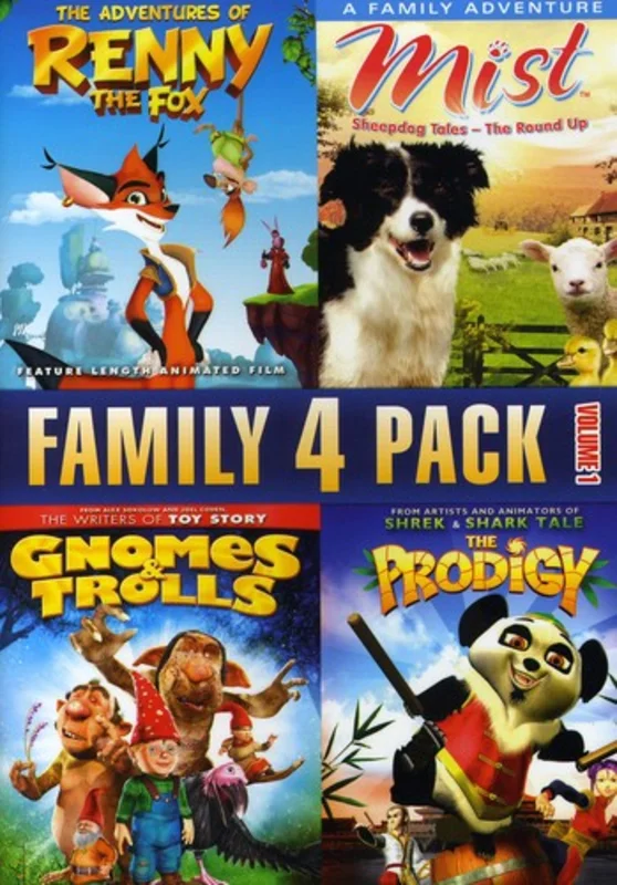FAMILY 4 PACK VOLUME 1 - DVD