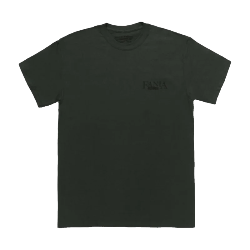 Fania Crew Neck Olive Green T-Shirt (Wacko Maria)