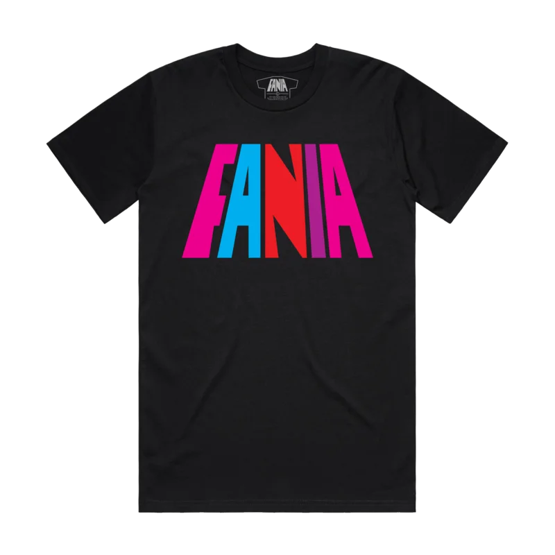 Fania Logo Black T-Shirt