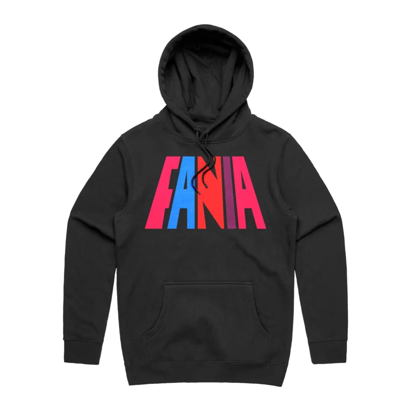 Fania Logo Hoodie (Unisex Black)