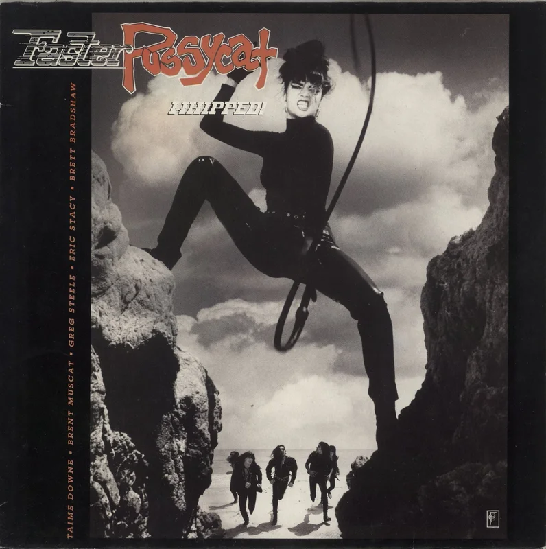 Faster Pussycat Whipped! UK Promo Vinyl LP