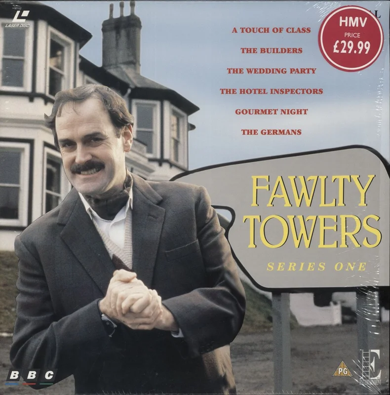 Fawlty Towers Fawlty Towers - Series One - Shrink UK Laserdisc
