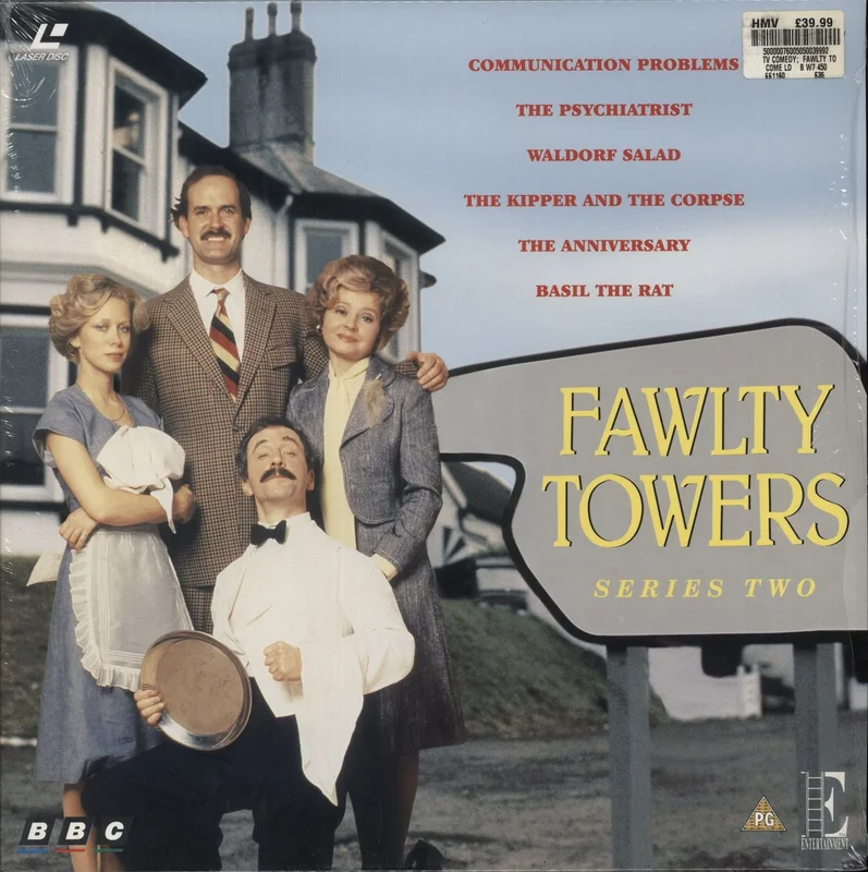 Fawlty Towers Fawlty Towers - Series Two - Shrink UK Laserdisc