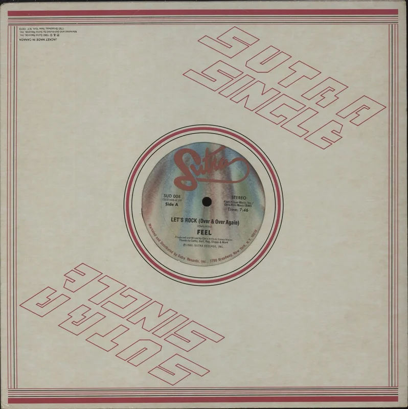 Feel (Soul) Let's Rock (Over & Over Again) US Vinyl LP