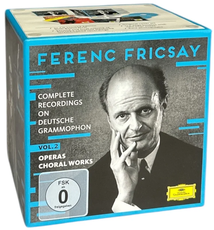 Ferenc Fricsay Complete Recordings on Deutsche Grammophon, Vol. 2: Operas, Choral Works UK Cd album box set