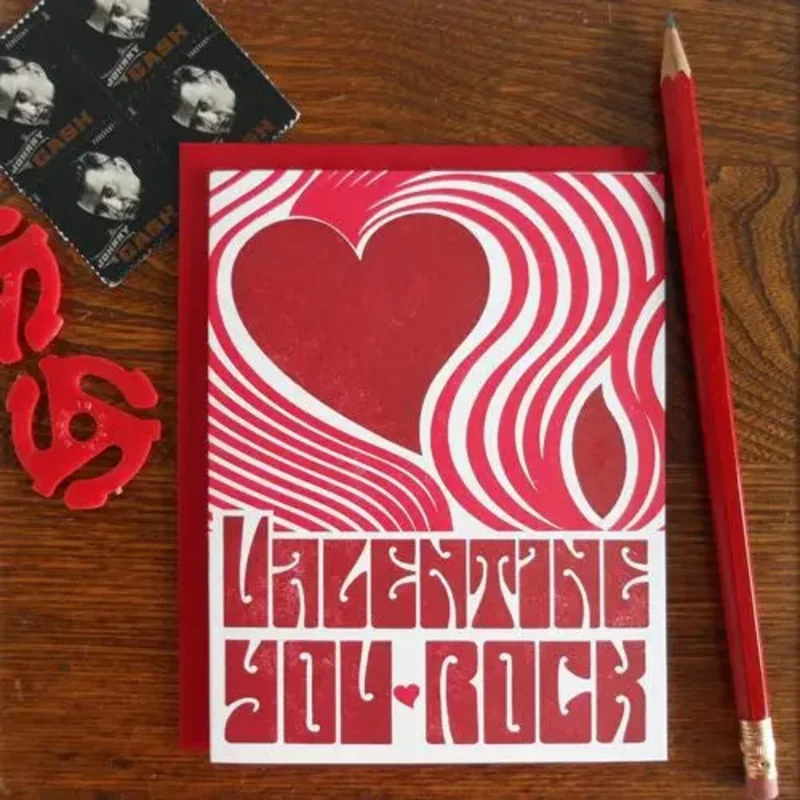 Fillmore Poster Valentine Card