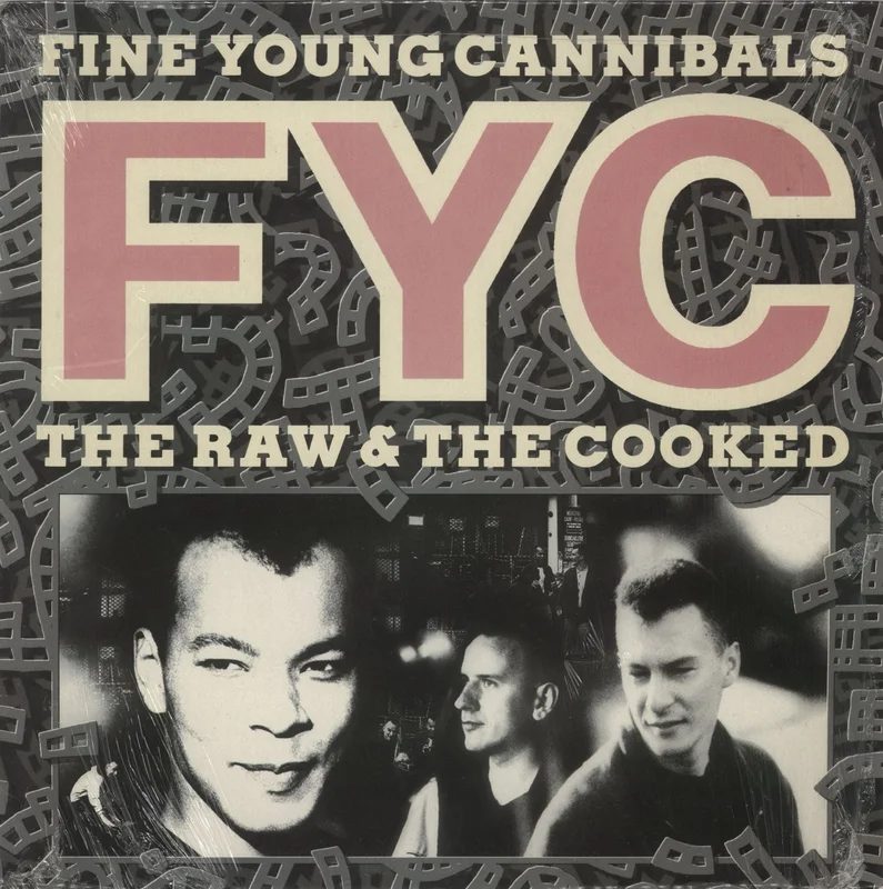 Fine Young Cannibals The Raw & The Cooked - shrink UK Vinyl LP