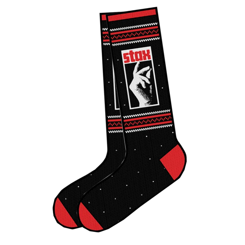 Finger Snap Woven Socks
