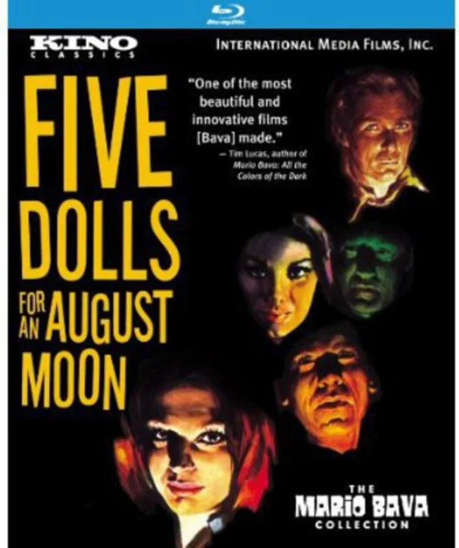 FIVE DOLLS FOR AN AUGUST MOON (BLU-RAY) - BLU-RAY
