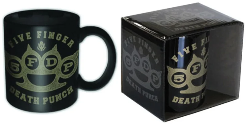 Five Finger Death Punch Brass Knuckle Mug