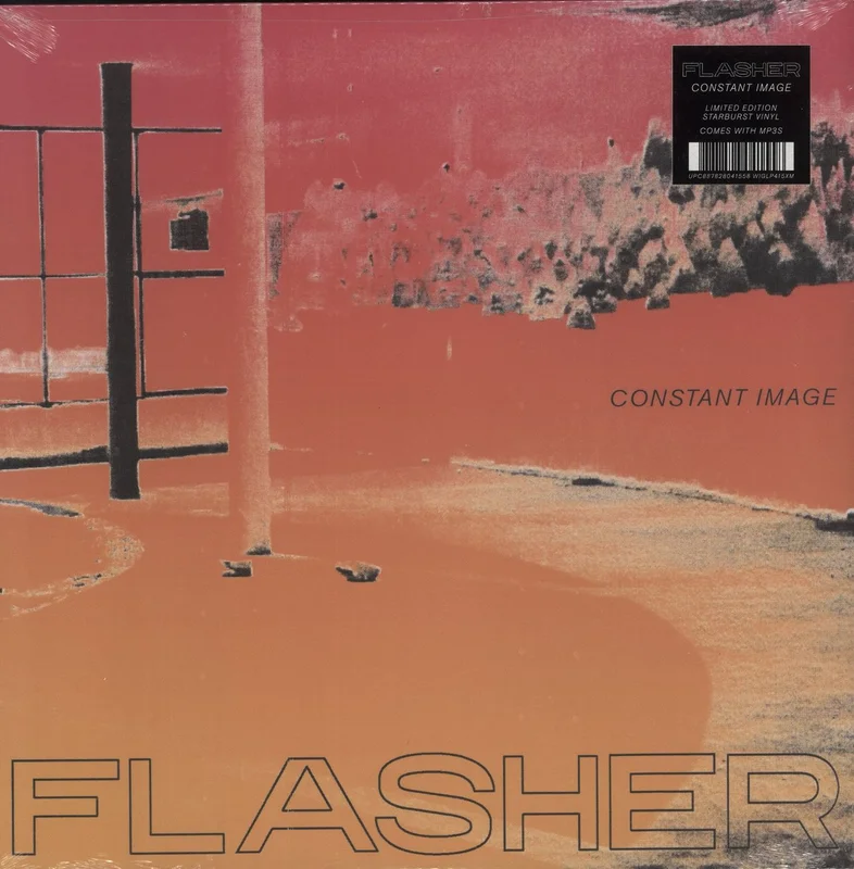 Flasher [Post-Punk] Constant Image - Starburst Vinyl - Sealed UK Vinyl LP