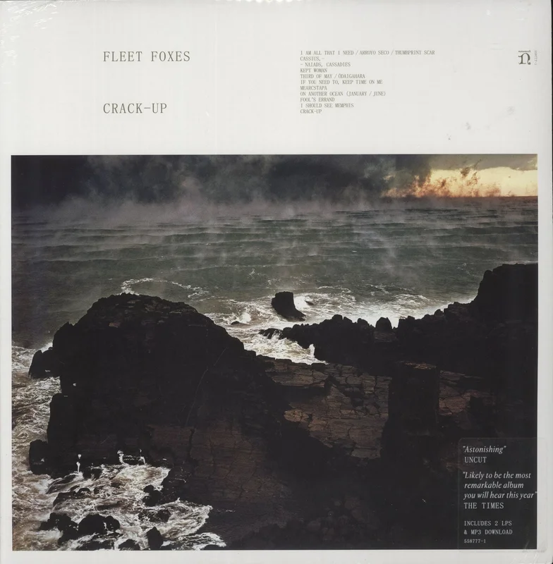 Fleet Foxes Crack-Up - Sealed UK 2-LP vinyl set