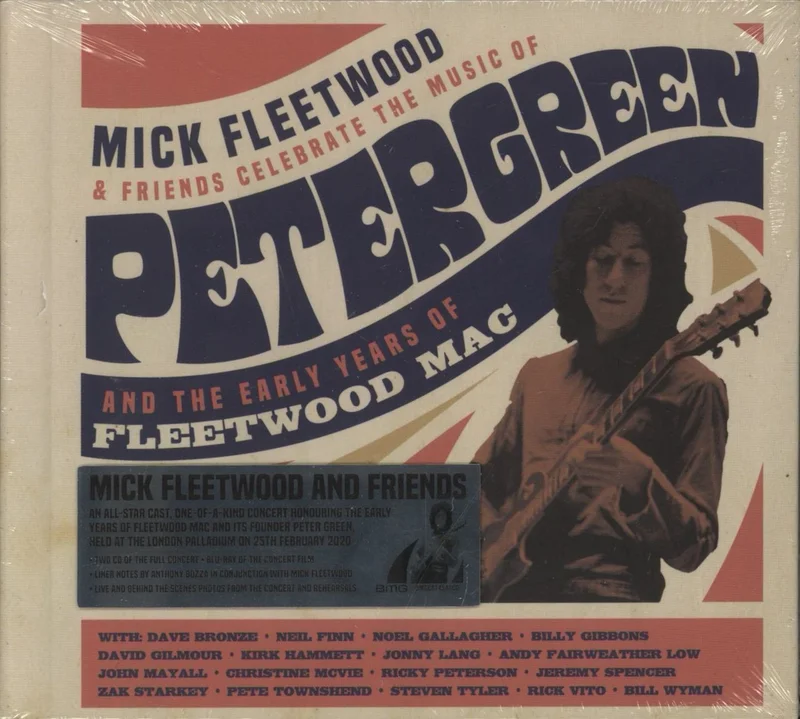 Fleetwood Mac Celebrate The Music Of Peter Green - 2C/Blu-ray - Sealed UK 2-disc CD/DVD set