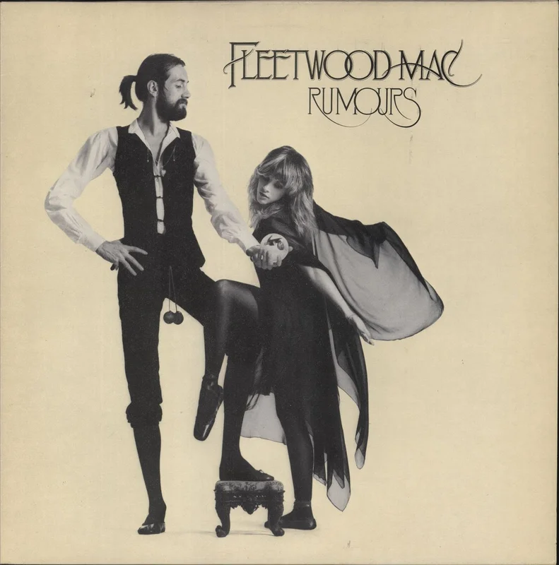Fleetwood Mac Rumours - 3rd - Textured Sleeve - EX UK Vinyl LP