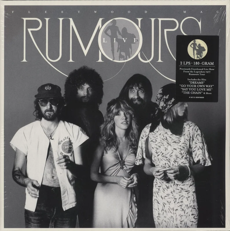Fleetwood Mac Rumours Live - Sealed UK 2-LP vinyl set
