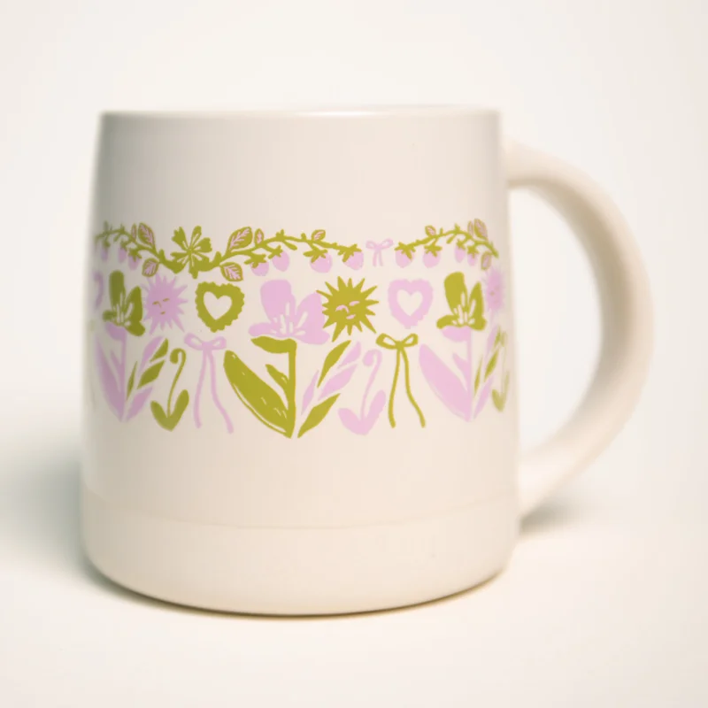 Flower Wrap Ceramic Mug