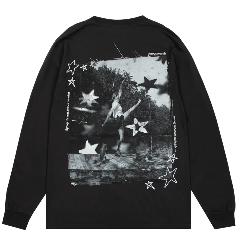 Folklore Album Pacing The Rocks Longsleeve T-Shirt