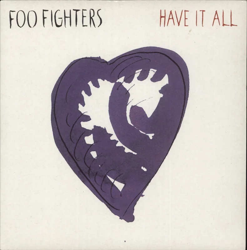 Foo Fighters Have It All - EX UK 7" vinyl