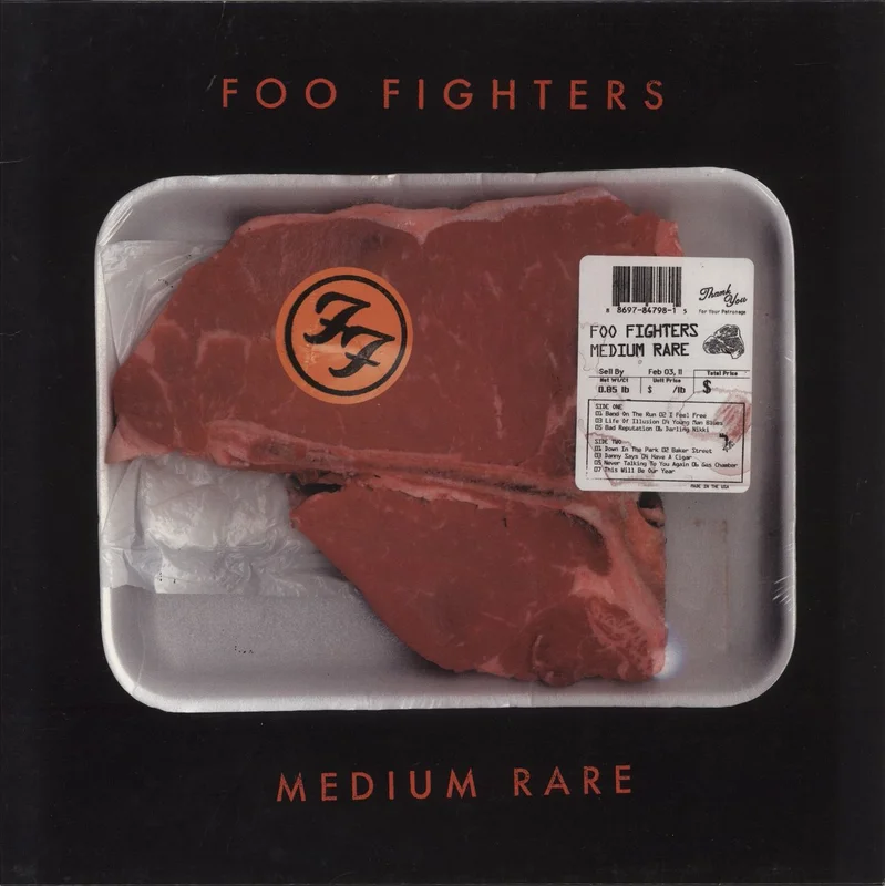 Foo Fighters Medium Rare - RSD 2011 - EX UK Vinyl LP