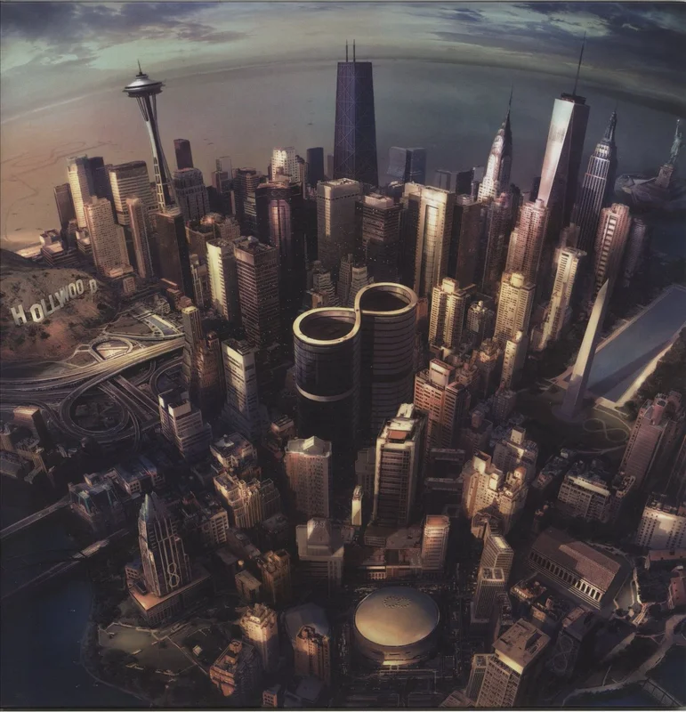 Foo Fighters Sonic Highways - Composite Sleeve UK Vinyl LP