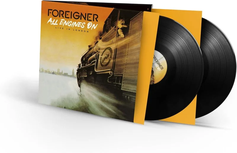 Foreigner All Engines On - Live In London - 180 Gram Black Vinyl - Sealed UK 2-LP vinyl set