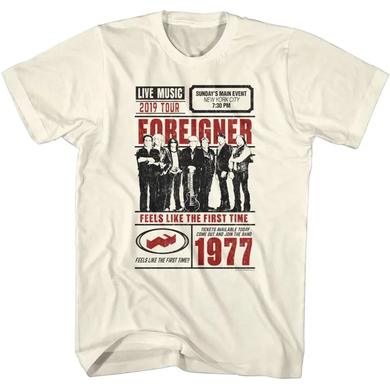 Foreigner Live 1977-2019 Tour T-Shirt