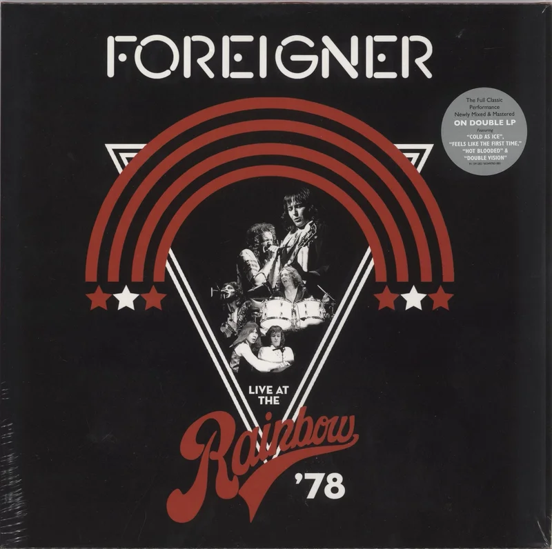 Foreigner Live At The Rainbow '78 - sealed US 2-LP vinyl set