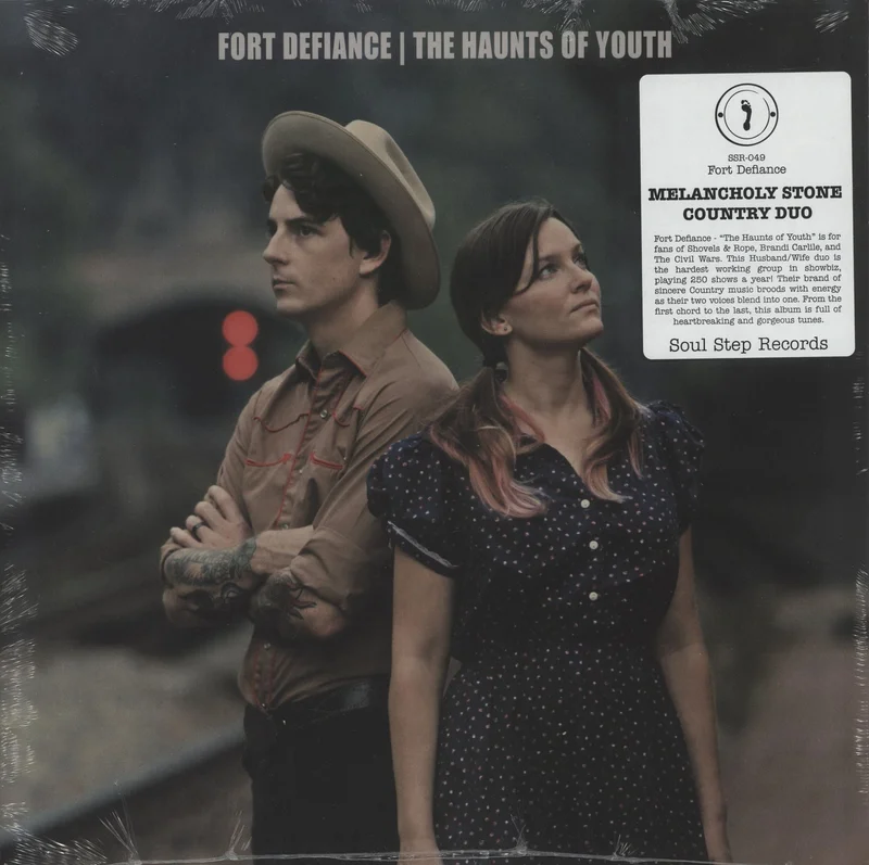 Fort Defiance The Haunts Of Youth - Clear w/ Red Flecks Vinyl - Sealed US Vinyl LP