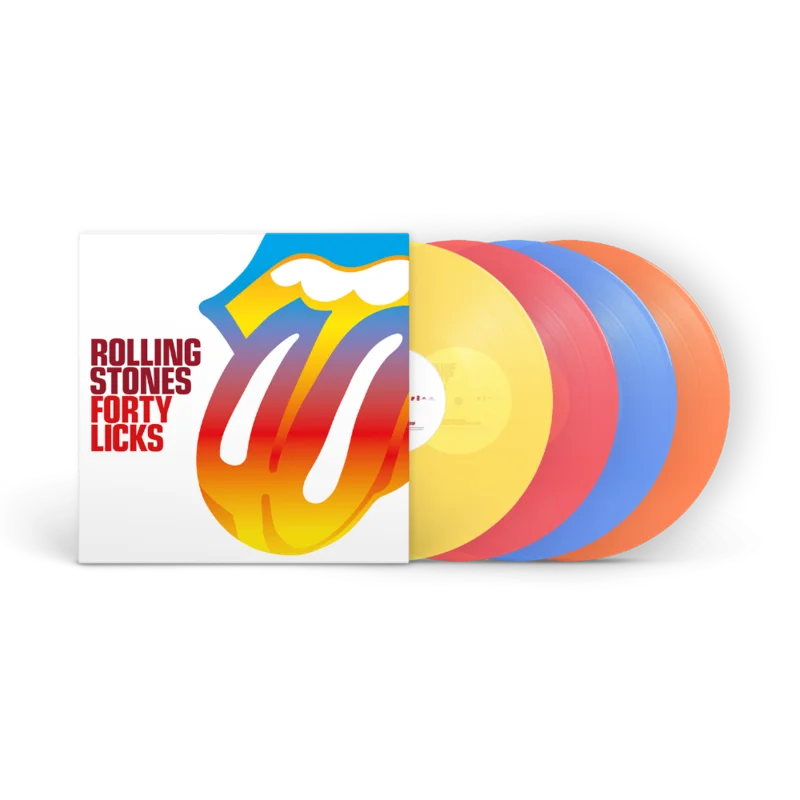 Forty Licks: Colour Vinyl 4LP
