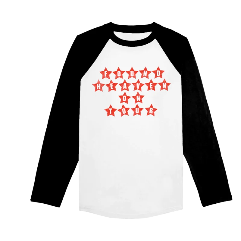 Found Heaven On Tour Baseball Tee