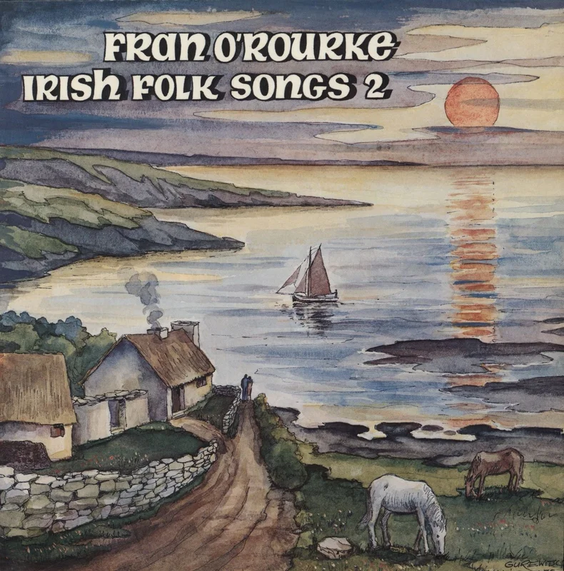 Fran O'Rourke Irish Folk Songs 2 UK Vinyl LP