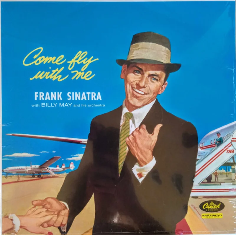Frank Sinatra Come Fly With Me - 180 Gram Black Vinyl - Sealed UK Vinyl LP