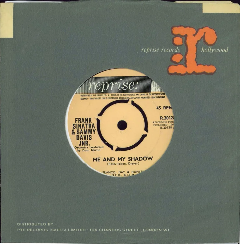 Frank Sinatra Me And My Shadow UK 7" vinyl